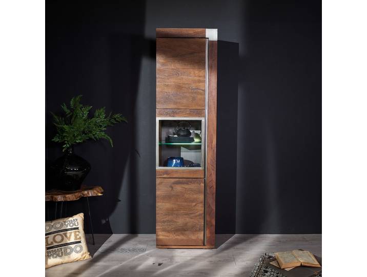 Vitrine 55x45 Manguier laqué Brun AMSTERDAM #20