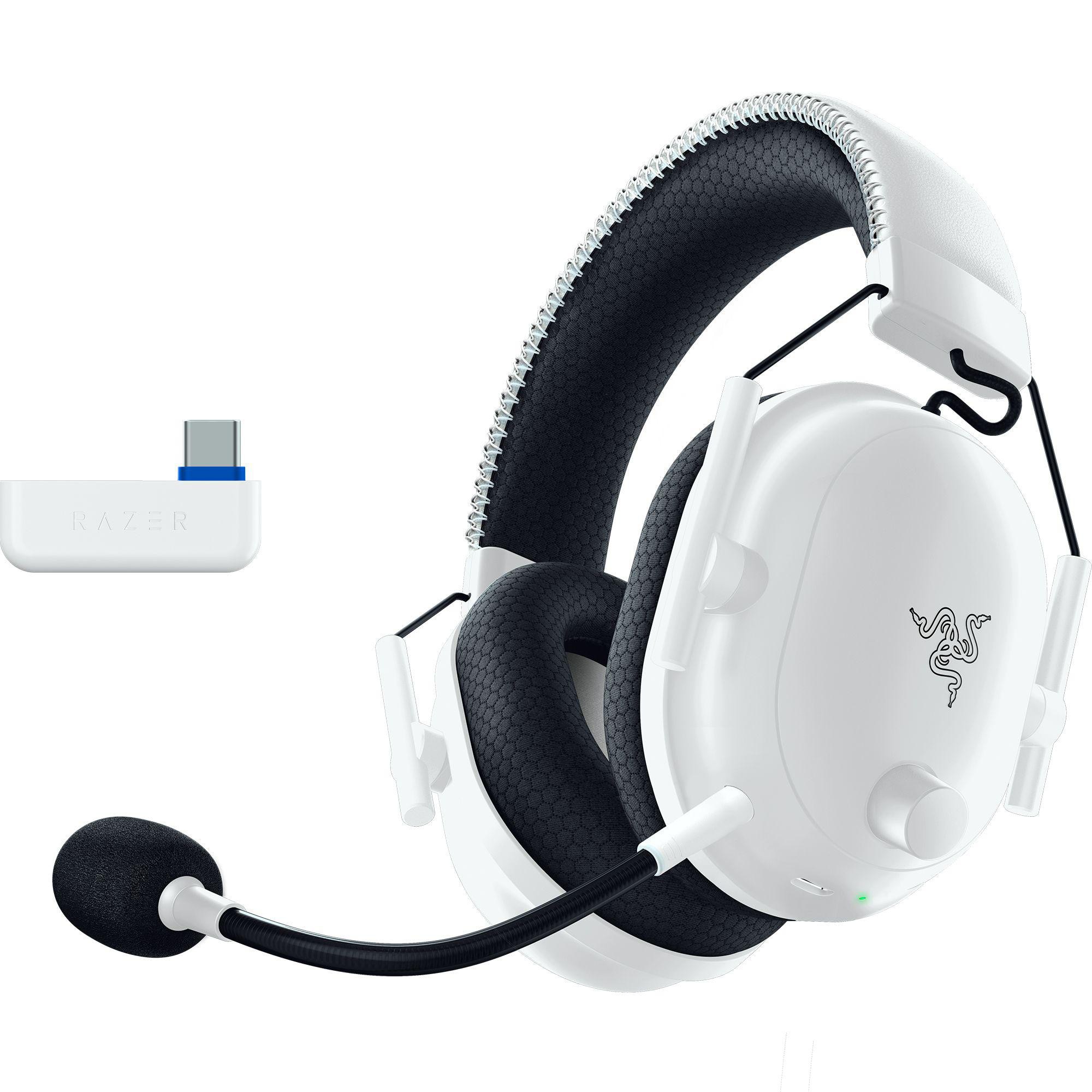 Razer Blackshark V2 Pro Gaming Headset kabelgebunden / kabellos (Bluetooth / Funk) Weiß