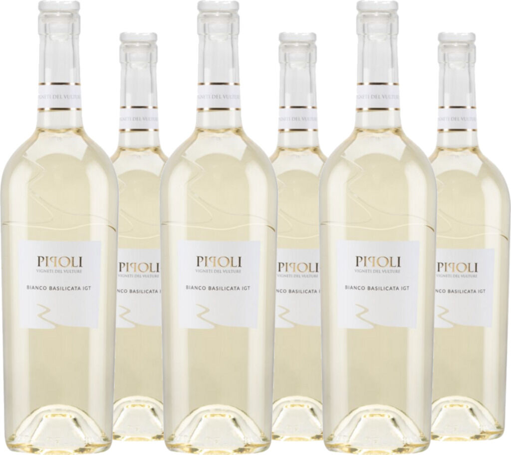 6er Vorteilspaket Pipoli Bianco Basilicata IGP 2025 Vigneti del Vulture