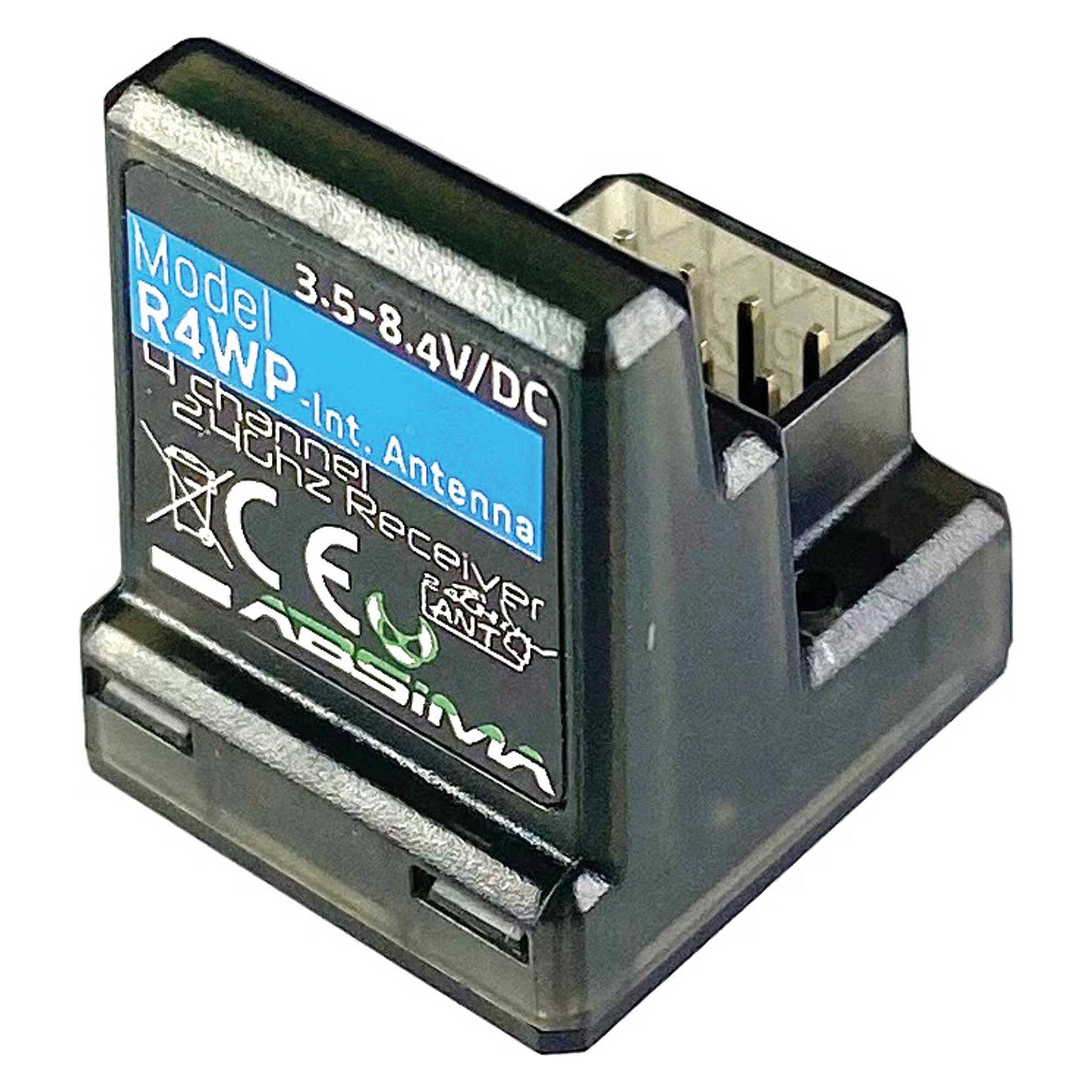 Absima 4-Kanal Empfänger R4WP-V2 2.4GHz (für CR4S-V2) (AB2020018)
