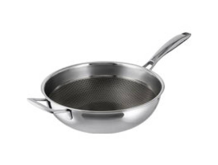SILVERCREST® Wok en acier inoxydable Premium, Ø 28 cm