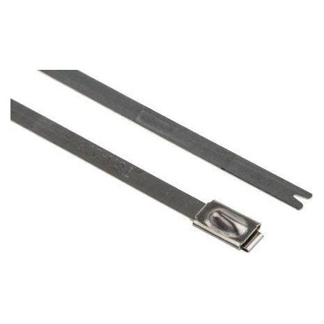 HellermannTyton Metallkabelbinder MBT8S 201x4,6mm (Metallkabelbinder, 201 mm, 1 Stk.) (MBT8S)