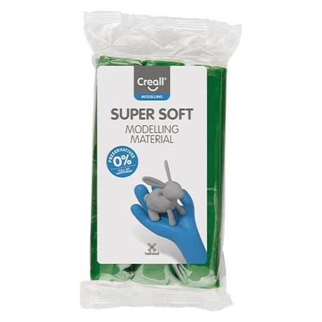 Creall Supersoft Clay Konservierungsmittelfrei Grün - 500g. (70632872)