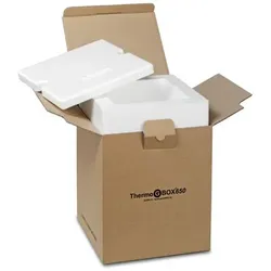 Isolierverpackung für den gekühlten Probentransport von UN 3373