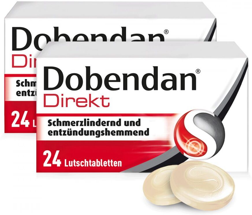 Dobendan Direkt Flurbiprofen 8,75 mg Lutschtabletten 2x24stk