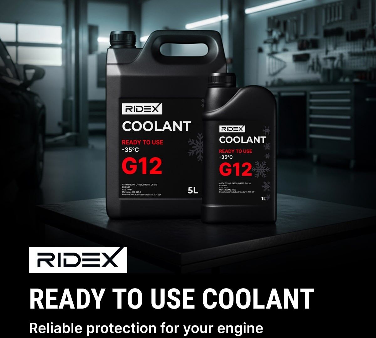 RIDEX 1602F0005 Antifreeze