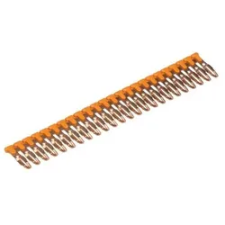 RS PRO Steckbrücke für Anschlussklemmenblock 20A, Elektronikkabel + Stecker, Orange