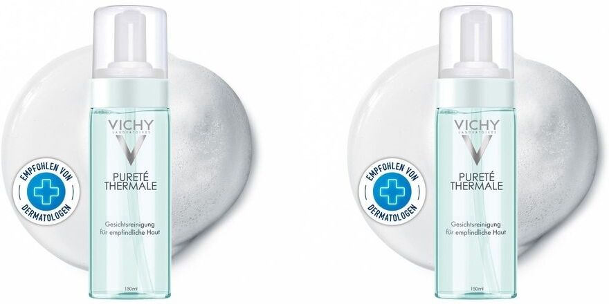 Vichy Purete Thermale Reinigungsschaum 2x 2x150 ml Schaum
