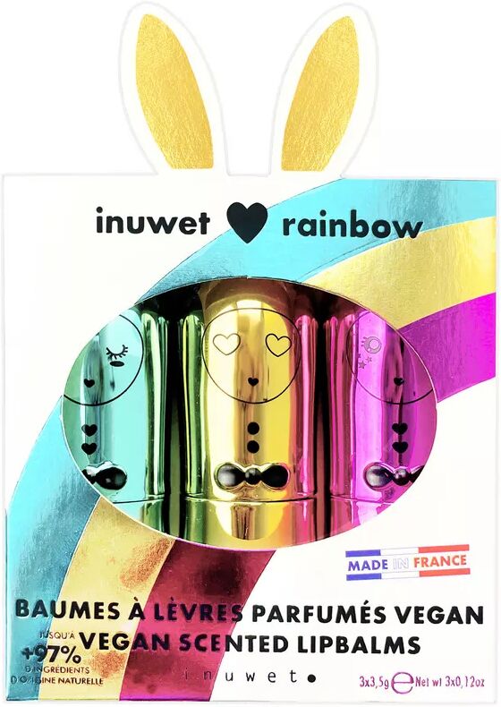 inuwet - Set Trio Rainbow (Cheesecake Cupcake Milshake), Set