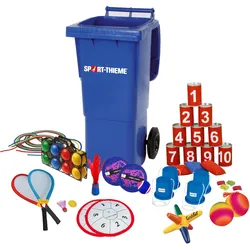 Sport-Thieme Spieltonne Mini mit Wurfspielen