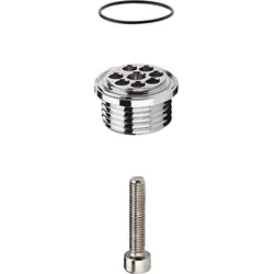 hansgrohe Schlauchanschluss chrom, für Ecostat