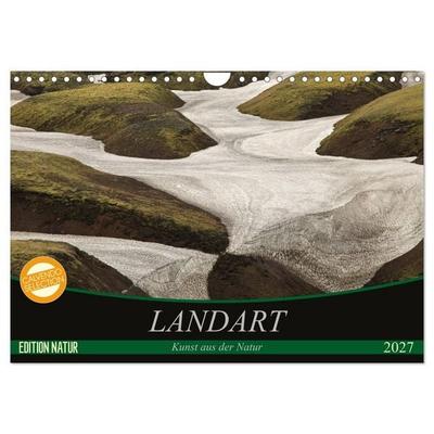 Landart - Kunst aus der Natur (Wandkalender 2027 DIN A4 quer), CALVENDO Monatskalender