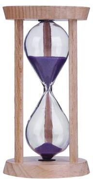 Uplift Picks 3 Minute Hourglass Toothbrush Timer For Kids purple