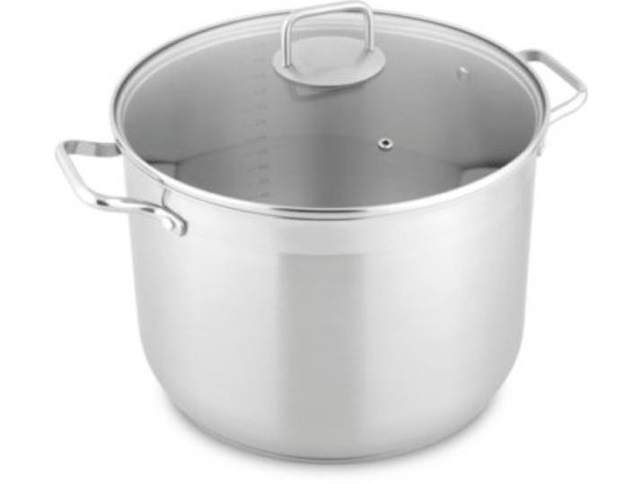 Essentielb - Faitout 30 Inox Avec Couvercle