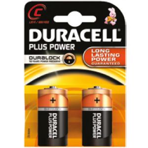 Batterien Baby Lr14C Mn1400 Duracell Plus 2 St