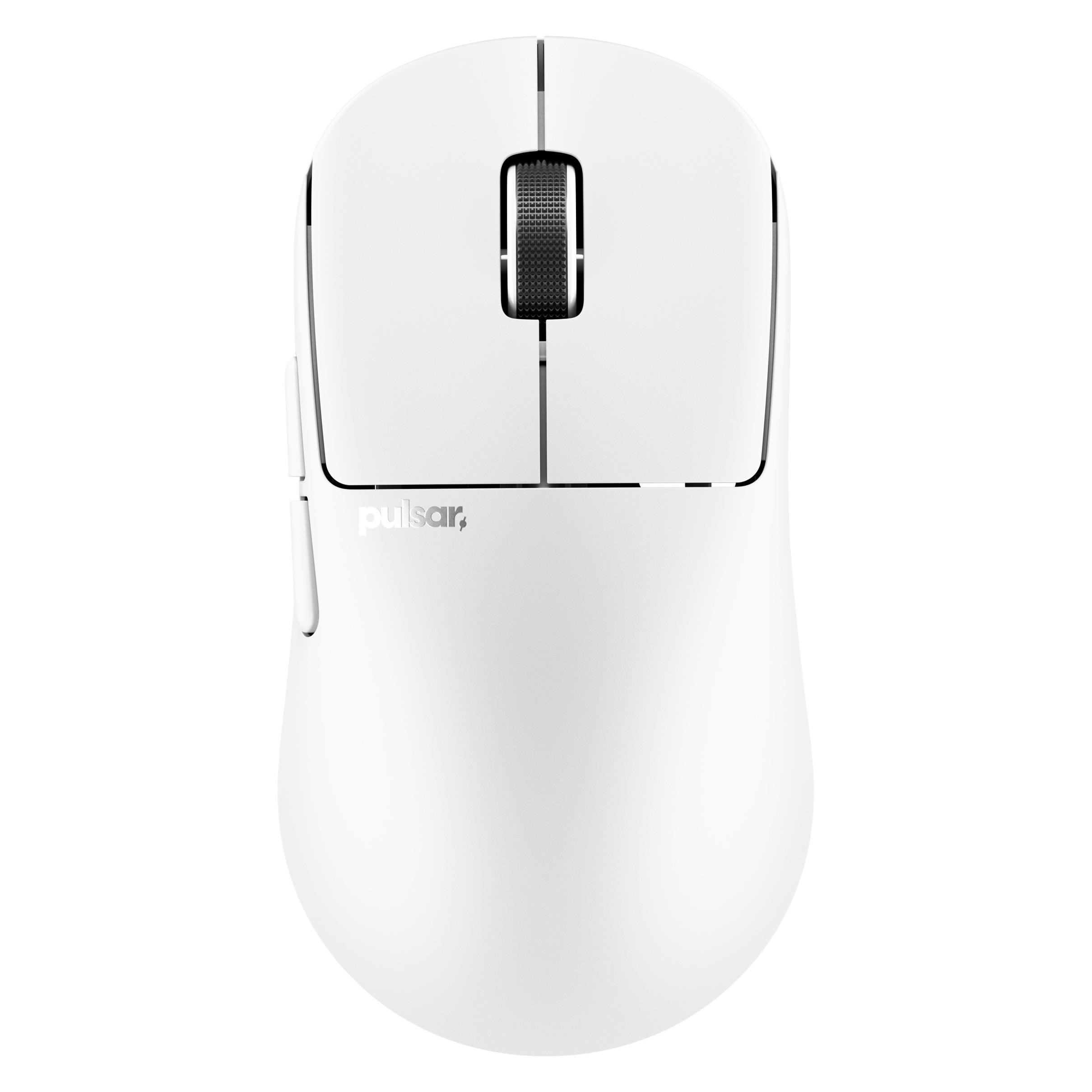 Pulsar X2N CRAZYLIGHT Medium (Uyuni White) - Gaming Mus - Optisk - 6 knapper - Hvid (Kabelgebunden, Kabellos) (PX2NCL202)