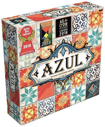 Asmodee NMGD0003 Azul - Spiel des Jahres 2018