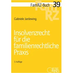 Janlewing:Insolvenzrecht für die famili, Fachbücher von Gabriele Janlewing