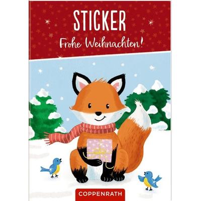 Sticker - Frohe Weihnachten, Broschur von Lena Maria Bellermann, Coppenrath Verlag GmbH & Co. KG