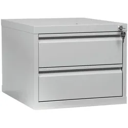 Gürkan Unterbaucontainer für Werkbänke grau, 46x38x55 cm