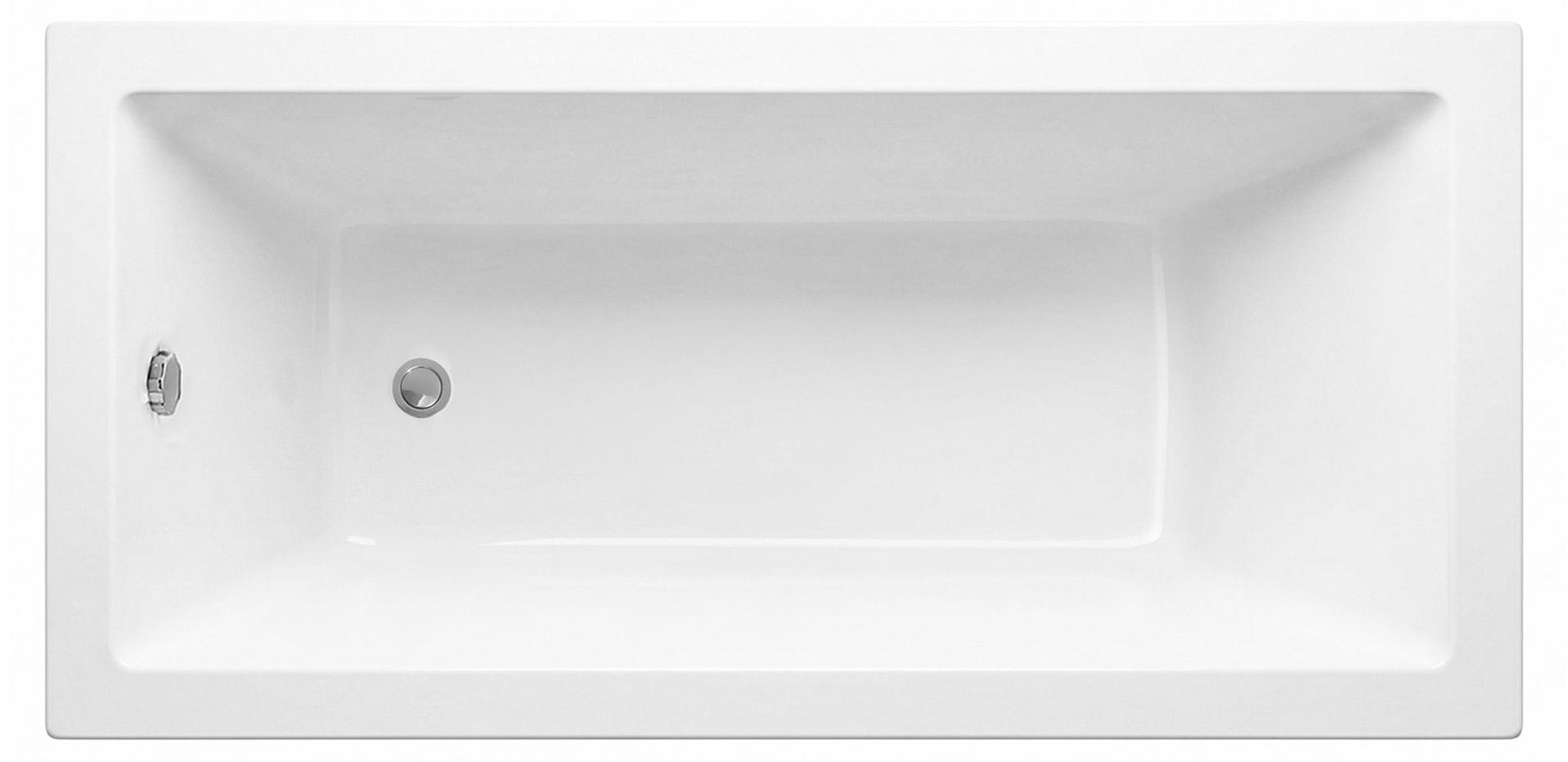 Eckbadewanne Rea Prima 140 Weiß