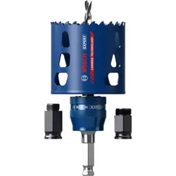 Bosch Professional Zubehör, Lochsäge, Blau Zubehör 0615997674 Starterkit Lochsäge EXPERT (68 mm)