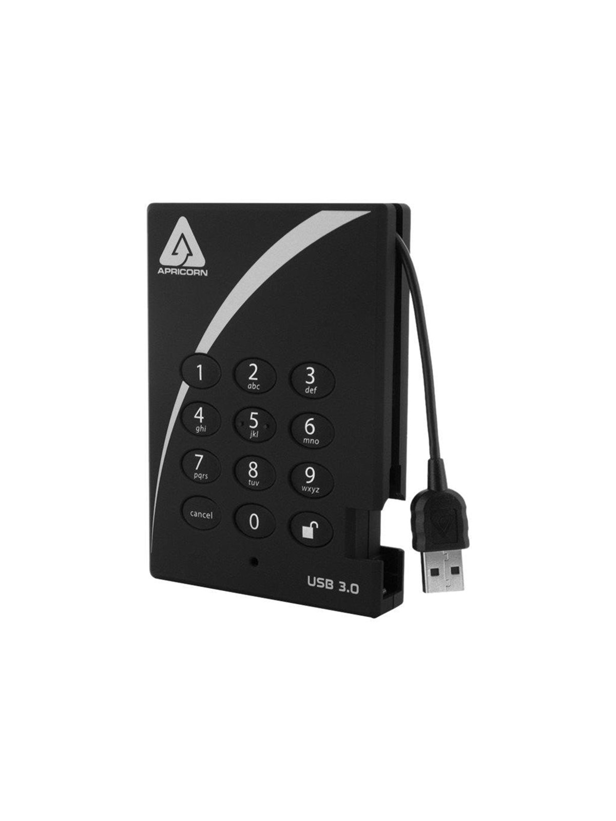Apricorn Aegis Padlock 3.0 - Extern Festplatte - 500GB