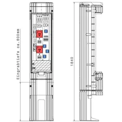 GSAB Elektrotechnik Poller 36P1700KLSL00Sy32S