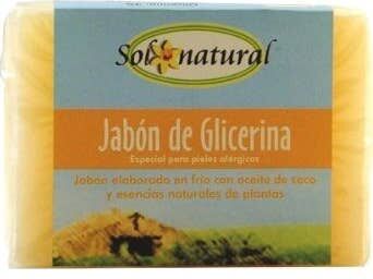 SOLNATURAL Jabón Glicerina Alergias 100g