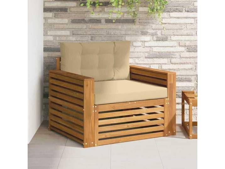 Marron Ensemble de canapés d'extérieur - Siège de balcon LV63957