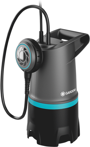 Gardena 20000 BASIC - Pompe immergée électrique pour eaux chargées - Flotteur intégré