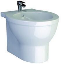 Tecnomat BIDET SERIE AIR FILO MURO A TERRA IN CERAMICA BIANCO