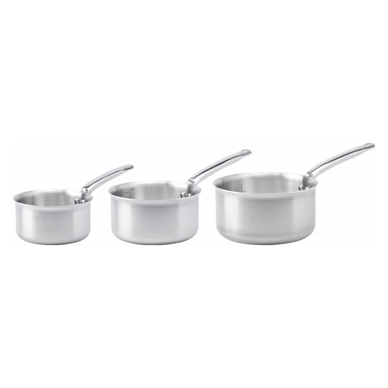 de Buyer 3er Set Kochtöpfe Alchimy 16, 18 + 20cm (3601.03)