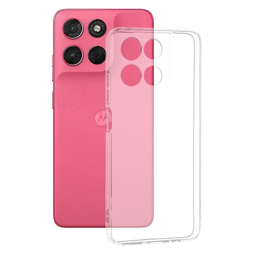 Techsuit - Clear Silicone - Motorola Moto G57 Power / G67 Power - Transparent (Motorola Moto G57 Power, Motorola Moto G67 Power) (66196370)