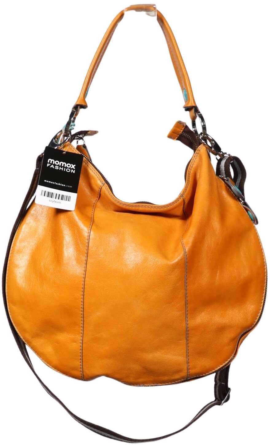 Gabs Damen Handtasche gross Leder, Orange, Leder - Second Hand