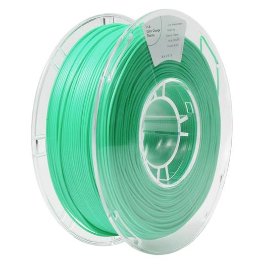 Maertz PLA Color Change Thermo Green to Yellow 1.75 mm 1.000 g (PLA, 1000 g, 1.75 mm) (PMMA-1017-001)