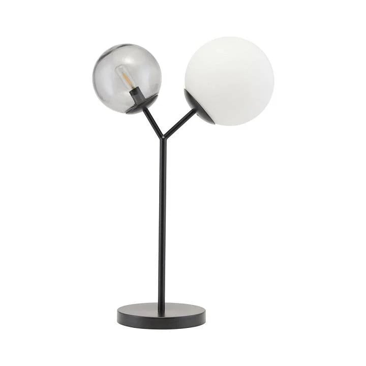 House Doctor Tafellamp - Zwart - Metaal en Glas