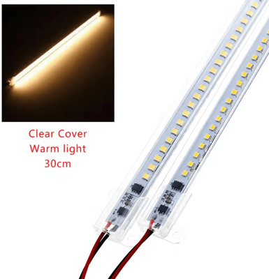 Inspire Curations 30cm 40cm 72 LED Rigid Light Strip a warm Light 30cm