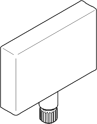 Dornbracht Griff MEM 092078007-06 platin matt