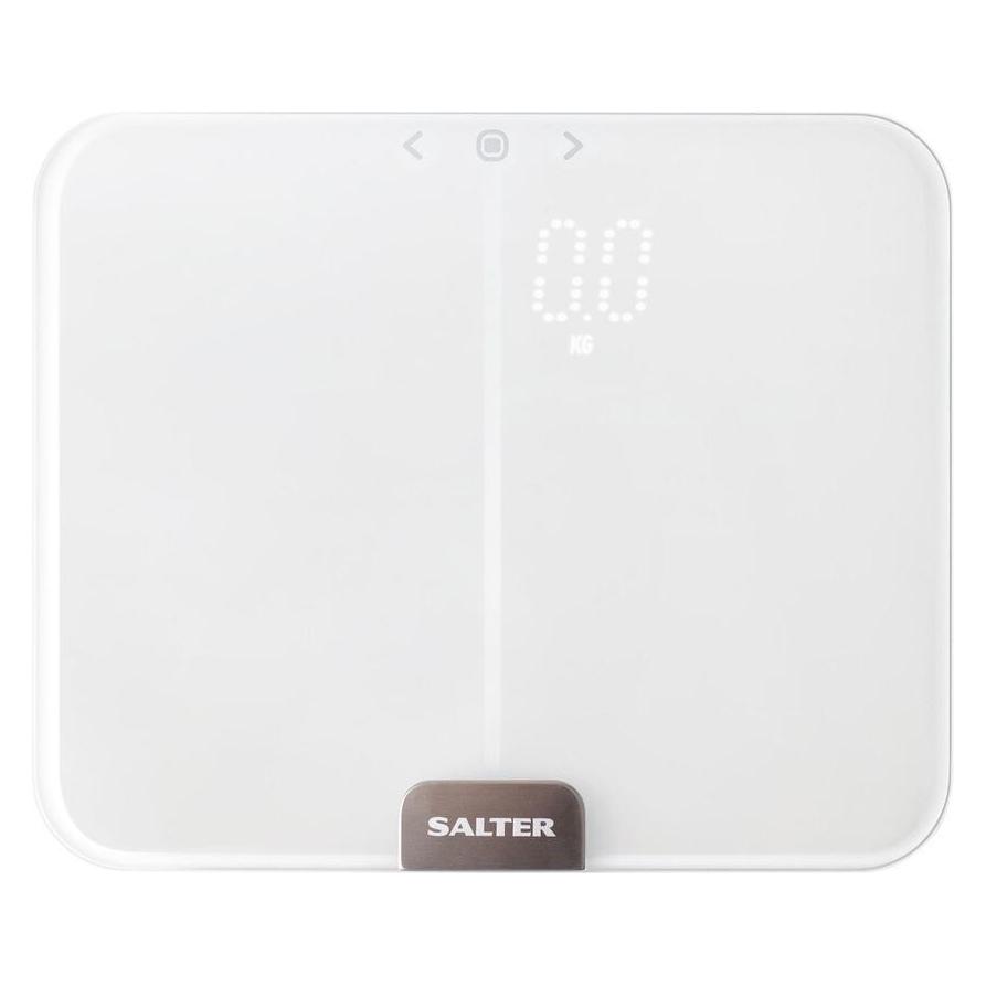 Salter 9164 WH3RJLEU16 Ghost Compact Analyser Scale, White (180 kg) (9164 WH3RJLEU16)