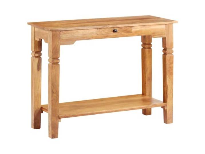 Heofavd Konsolentisch 100x40x76 cm Massivholz Akazie Flurtisch