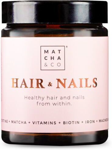 Matcha & Co Hair & Nails 60 Vegetable Capsules