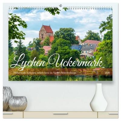 Lychen Uckermark (hochwertiger Premium Wandkalender 2026 DIN A2 quer), Kunstdruck in Hochglanz