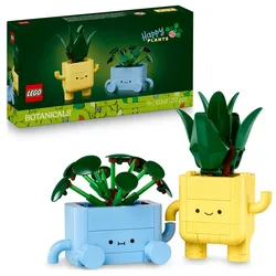 LEGO Botanicals Fröhliche Pflanzen - Bastelset für Mädchen 10349