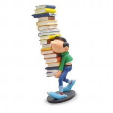 Plastoy SAS Gaston mit Bücherstapel 285503