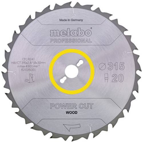 Metabo 628015000 Kreissägeblatt 315mm 1St.