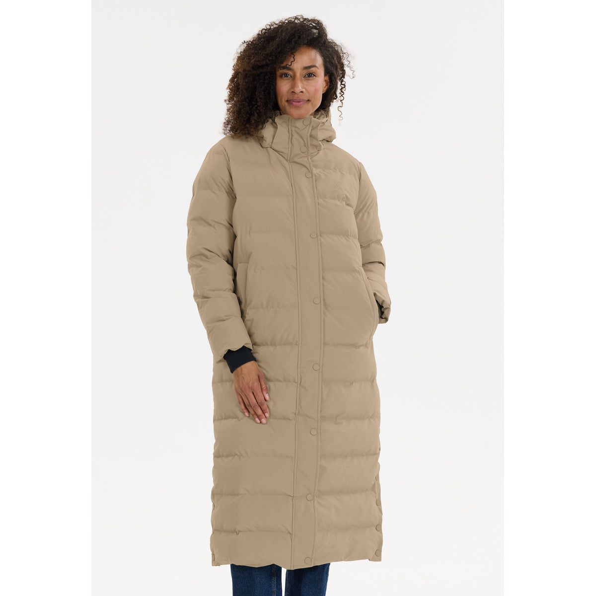 Whistler Joana W Long Puffer Jacket fallen rock (3040) 36 W204073-3040-36