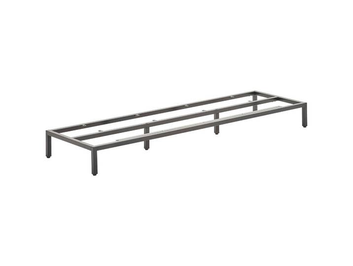 Novel Fussgestell, Schwarz, Metall, 135x13x40.5 cm, Wohnzimmer, TV Möbel, Lowboards
