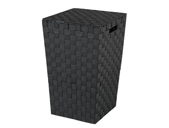 Wäschekorb 33 x 53 x 33cm Schwarz