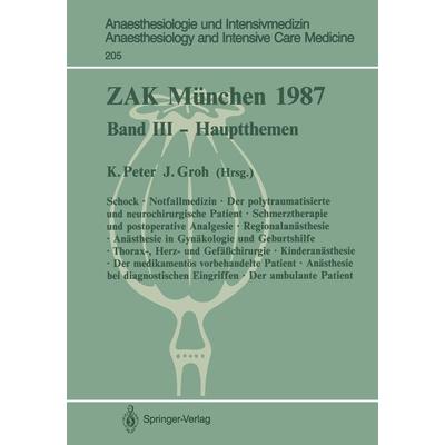 ZAK München 1987, Taschenbuch von , Springer Berlin, 978-3-540-19385-2